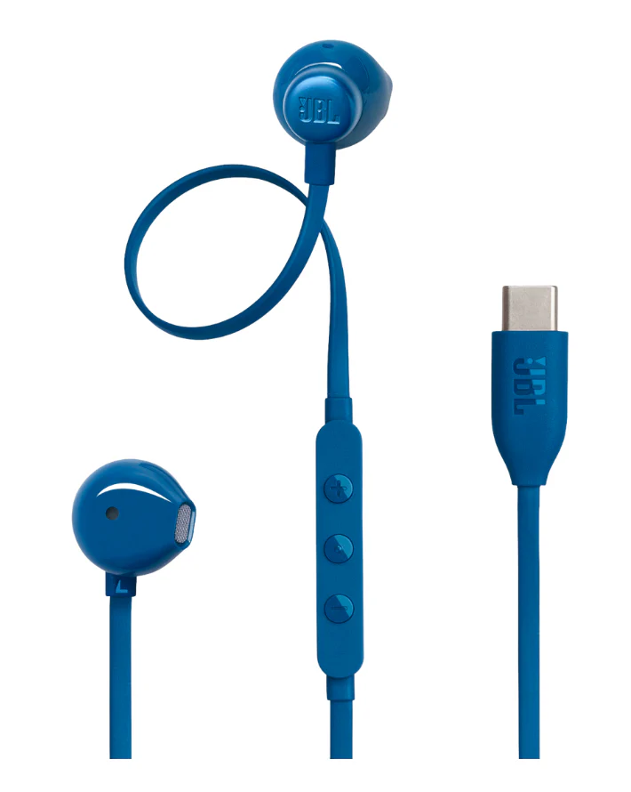 Tune 305C Hi-Res USB-C Wired In Ear Headphones Blue - Image 7