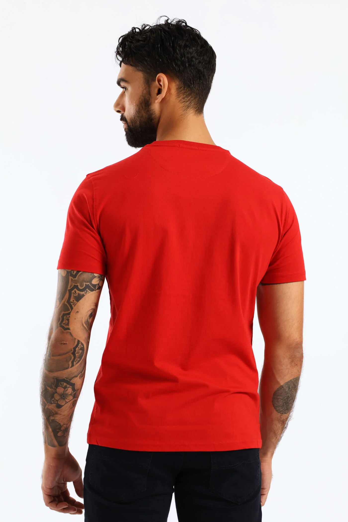 Jenson Tee - Red - Image 4