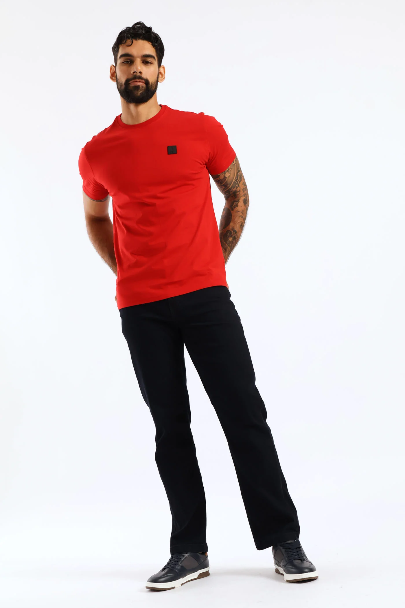 Jenson Tee - Red - Image 5