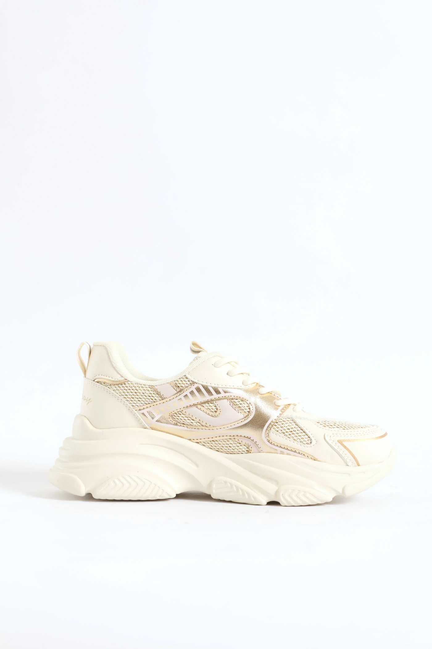 Jessica Sporty Sneaker - Cream - Image 2