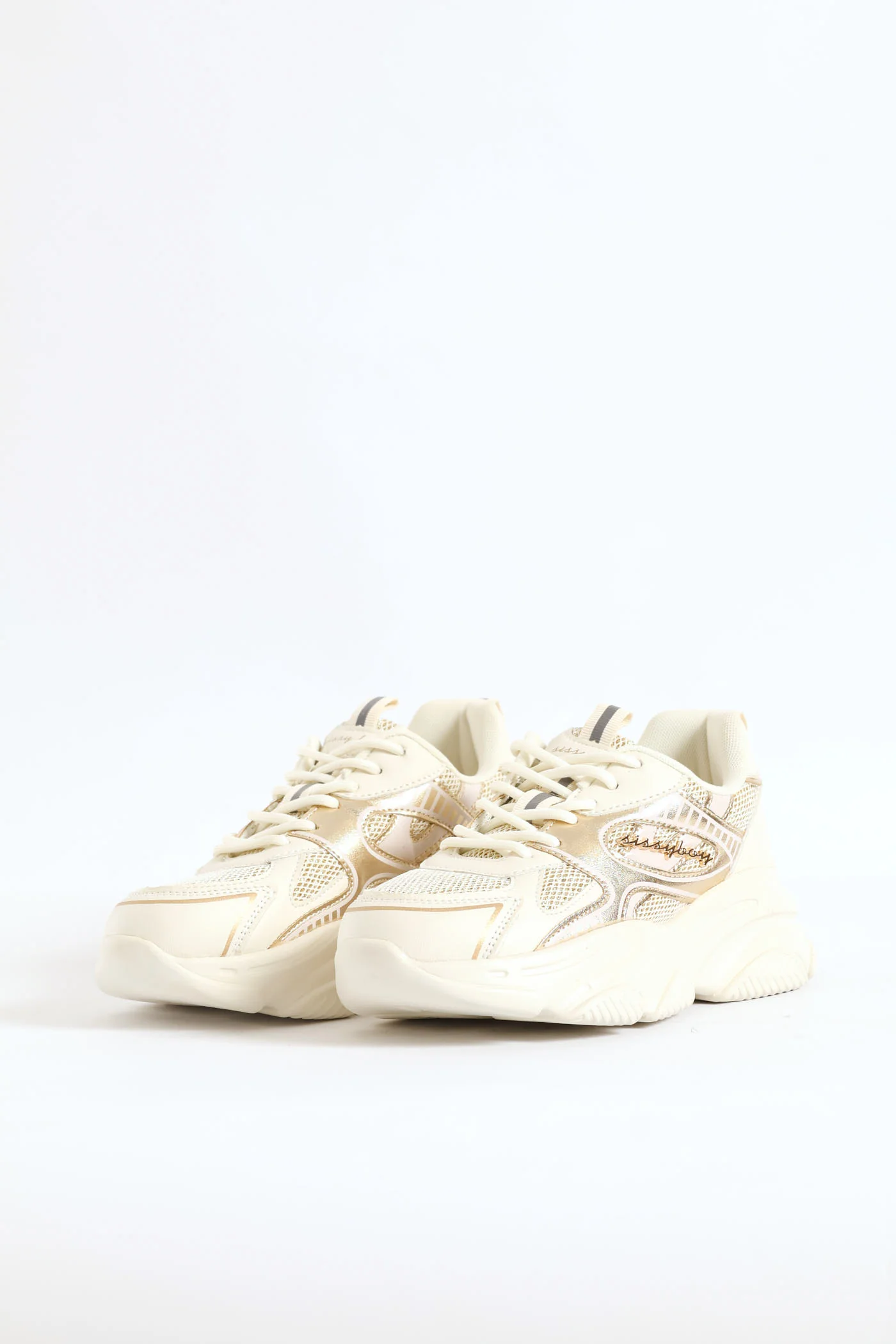 Jessica Sporty Sneaker - Cream - Image 3