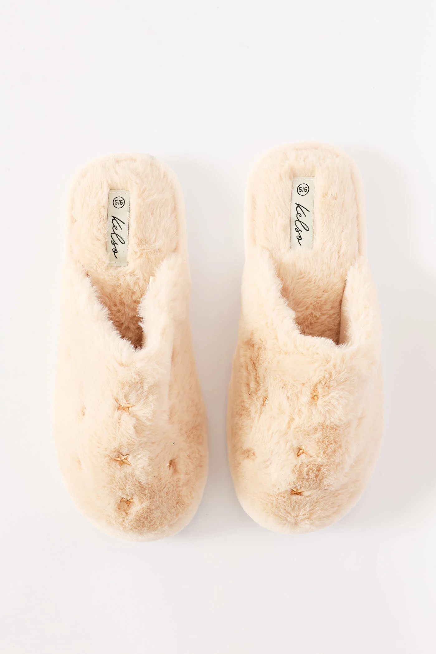 Jewel Detail Slipper - Natural - Image 2
