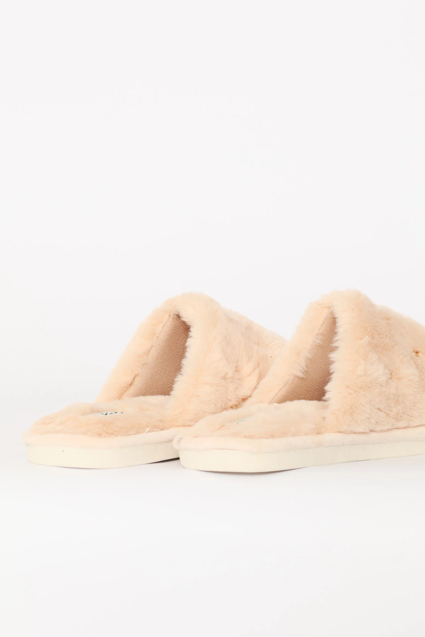 Jewel Detail Slipper - Natural - Image 3