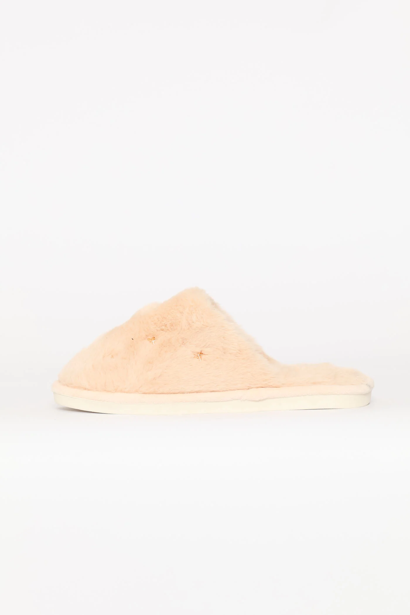 Jewel Detail Slipper - Natural - Image 5