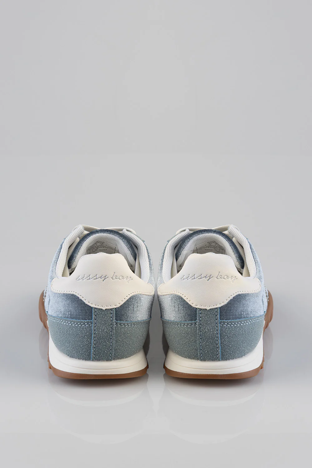 Jim Velvet Sneaker - Blue - Image 7
