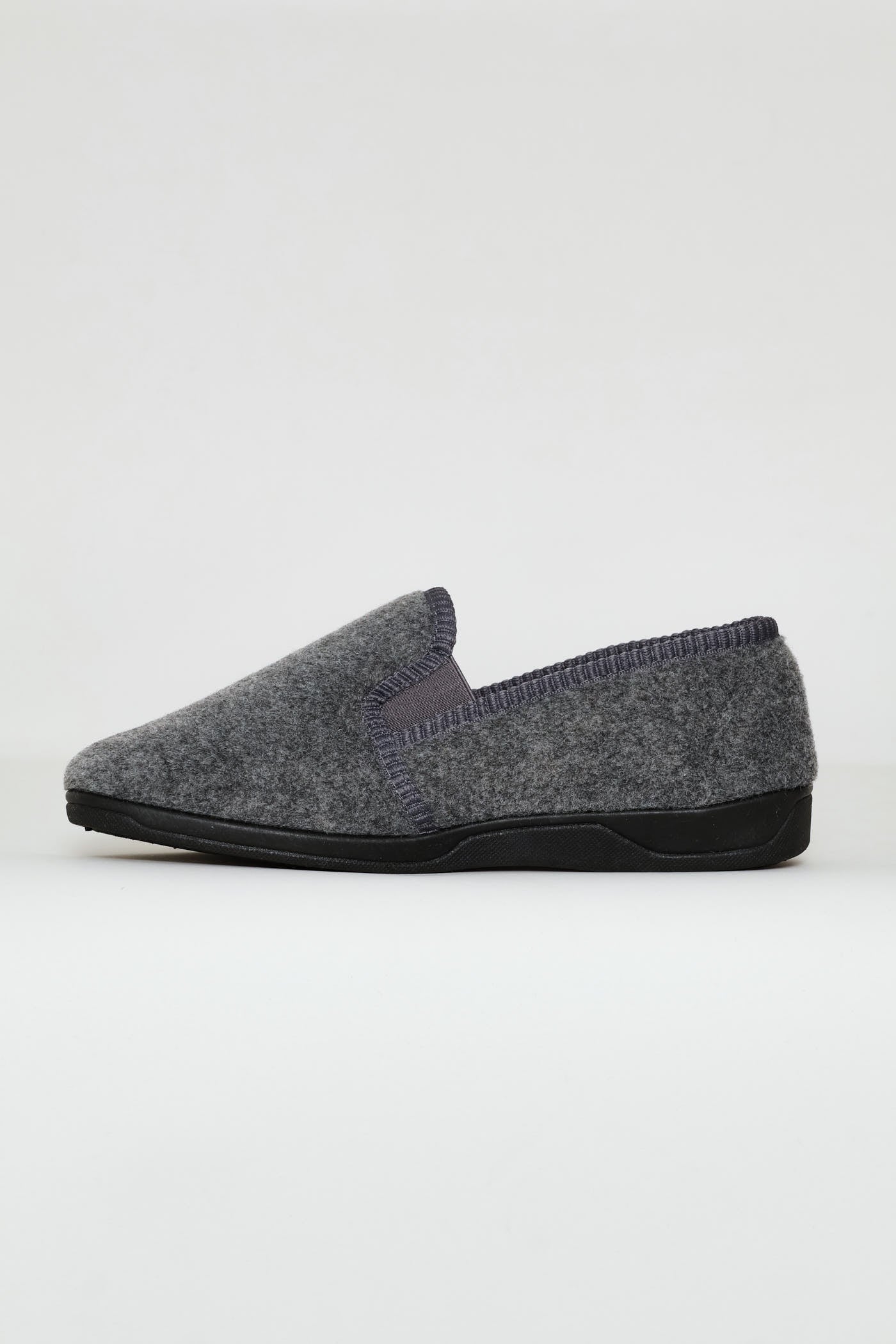 Johnny Closed Back Slipper - Grey - Image 3
