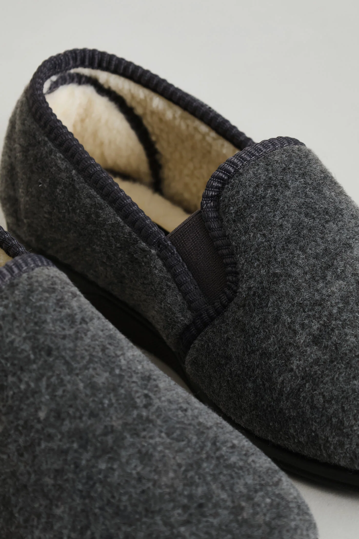 Johnny Closed Back Slipper - Grey - Image 5