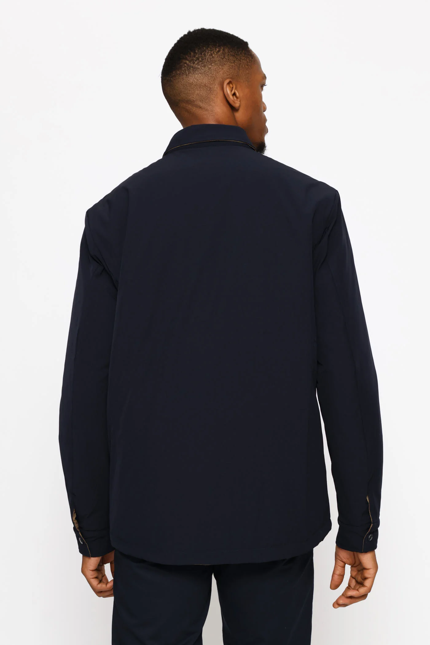 Johnson Reversible Jacket - Navy/Brown - Image 5