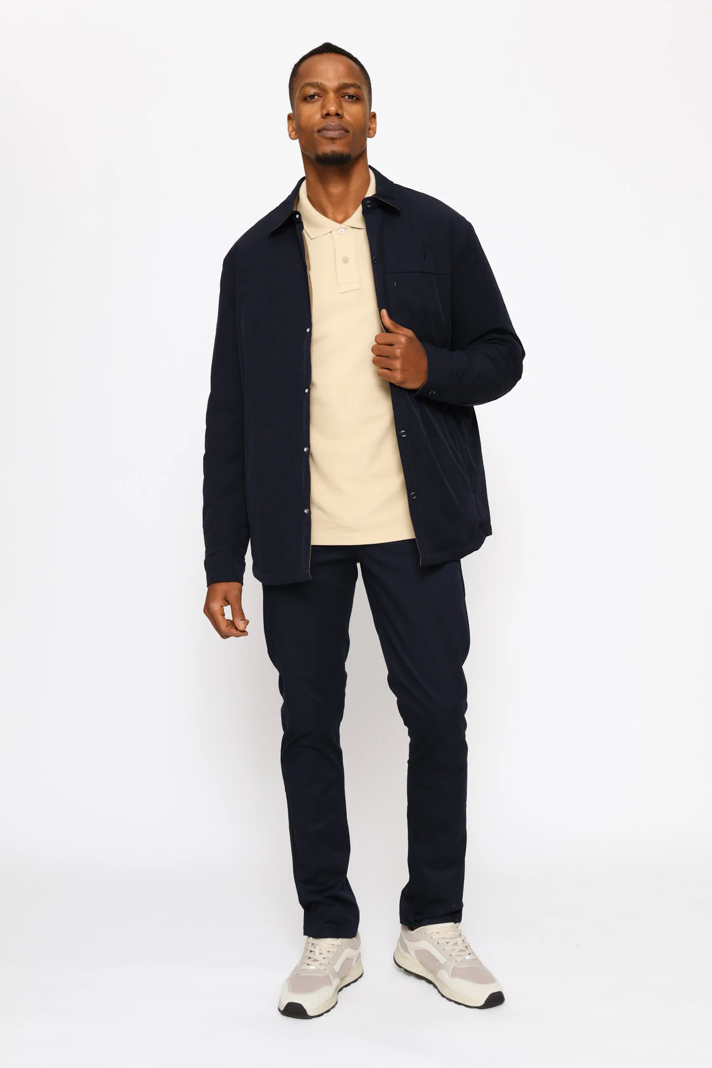 Johnson Reversible Jacket - Navy/Brown - Image 7