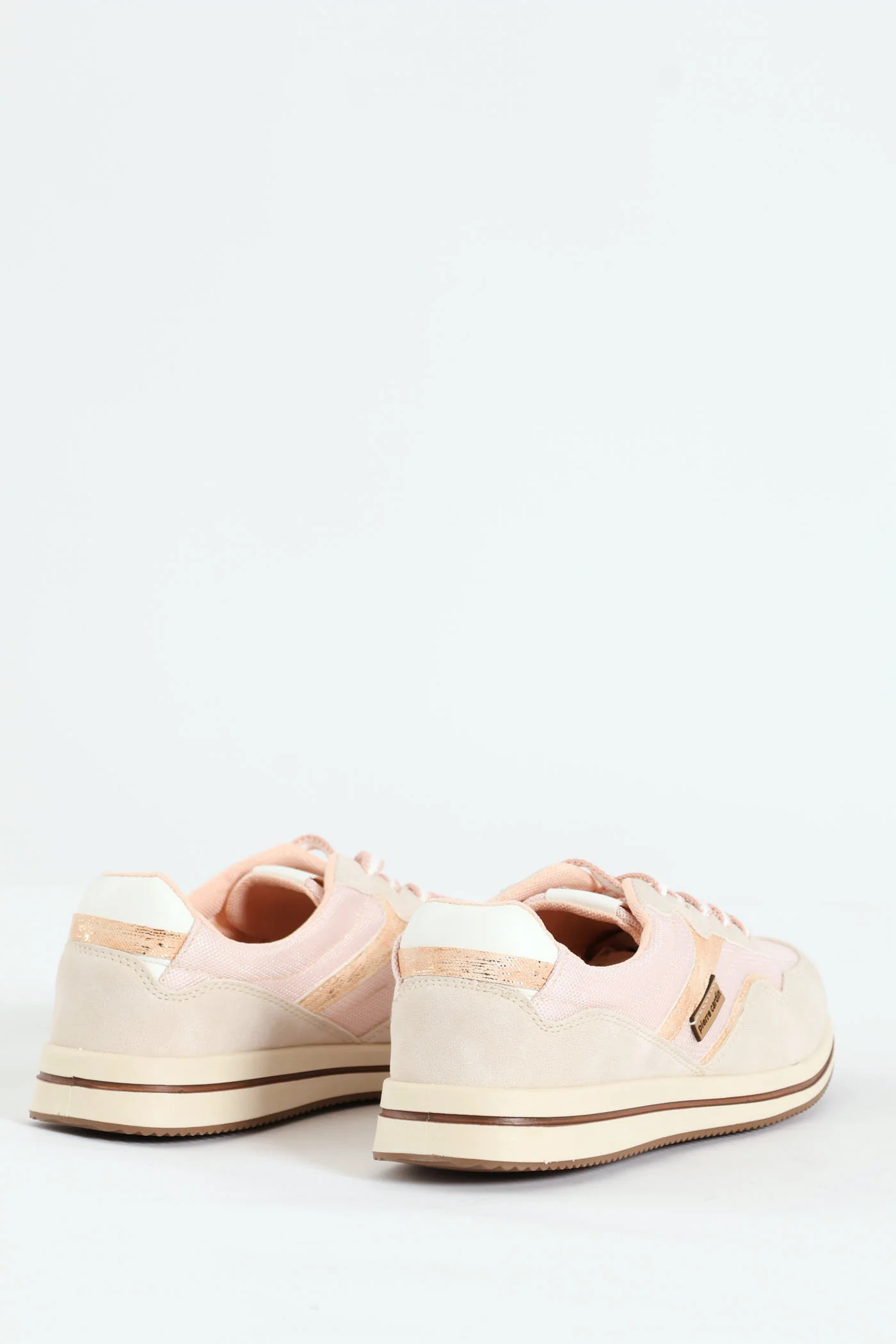 Josephine 9 Lace Up Sneaker - Nude - Image 2