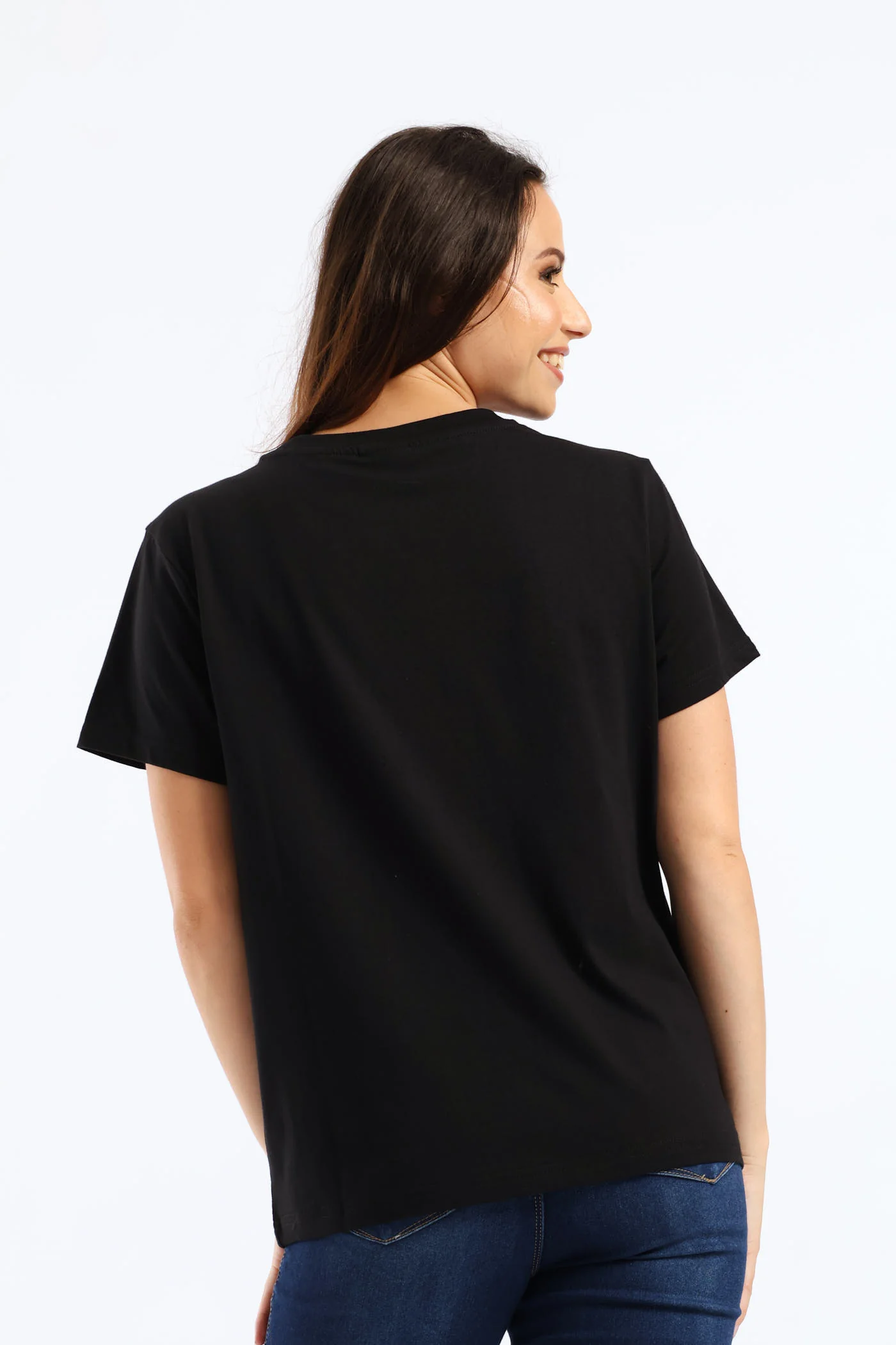 Julia T-Shirt - Black - Image 4
