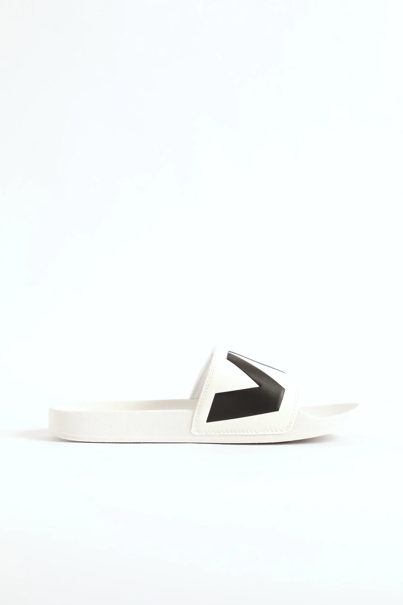 June Pool Slide - White/Black - Image 3