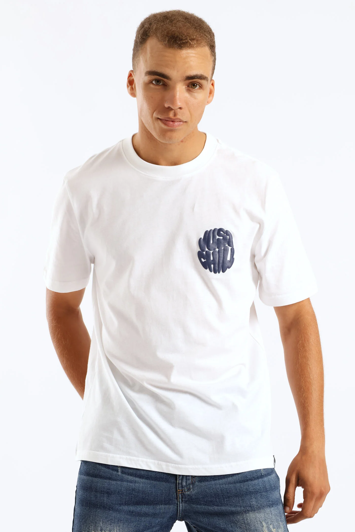 Just Chill Tee - White - Image 3