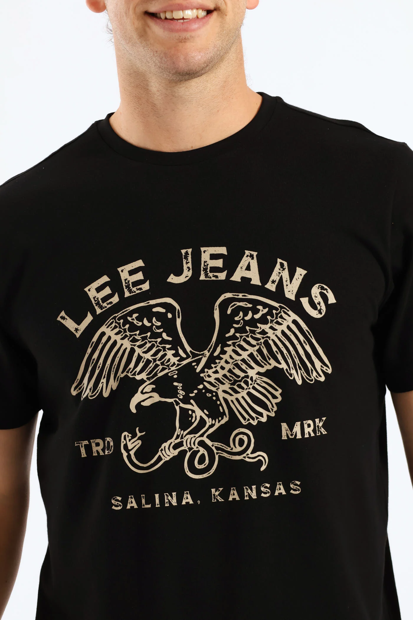 Kansas Bold Tee - Black - Image 2