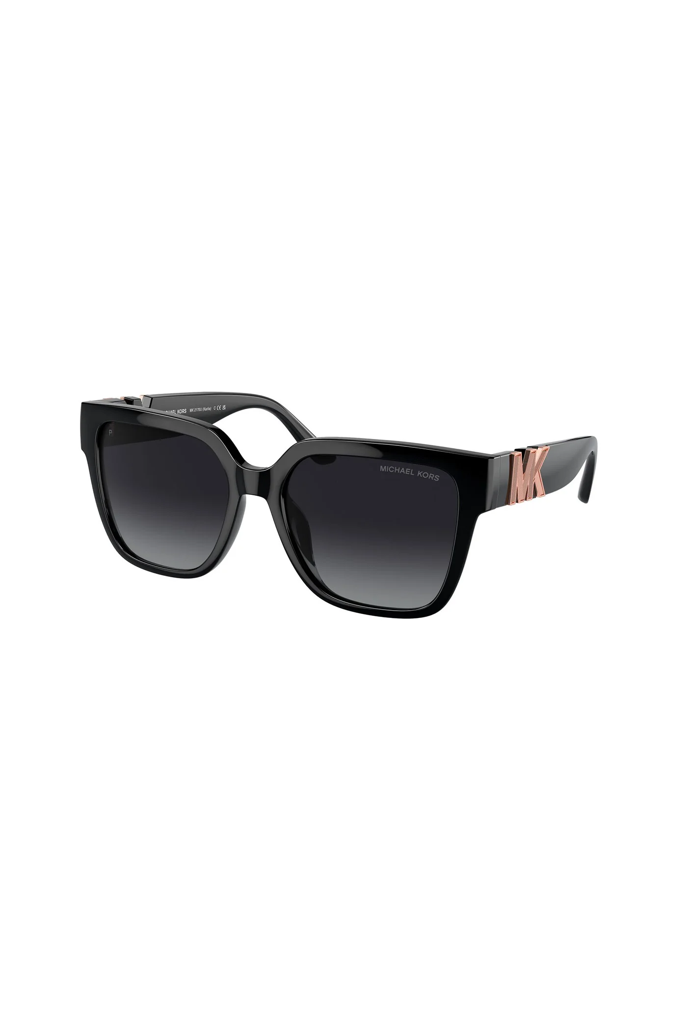 Karlie Square Frame Sunglasses - Black - Image 3