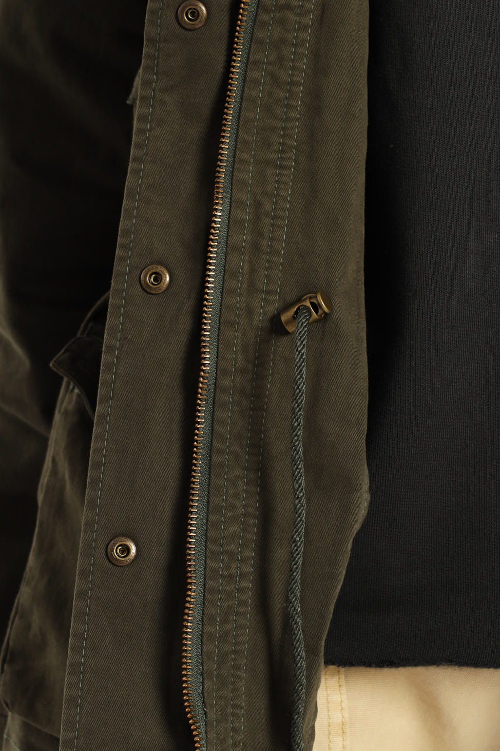 Karlie Utility Jacket - Military Green - Image 7