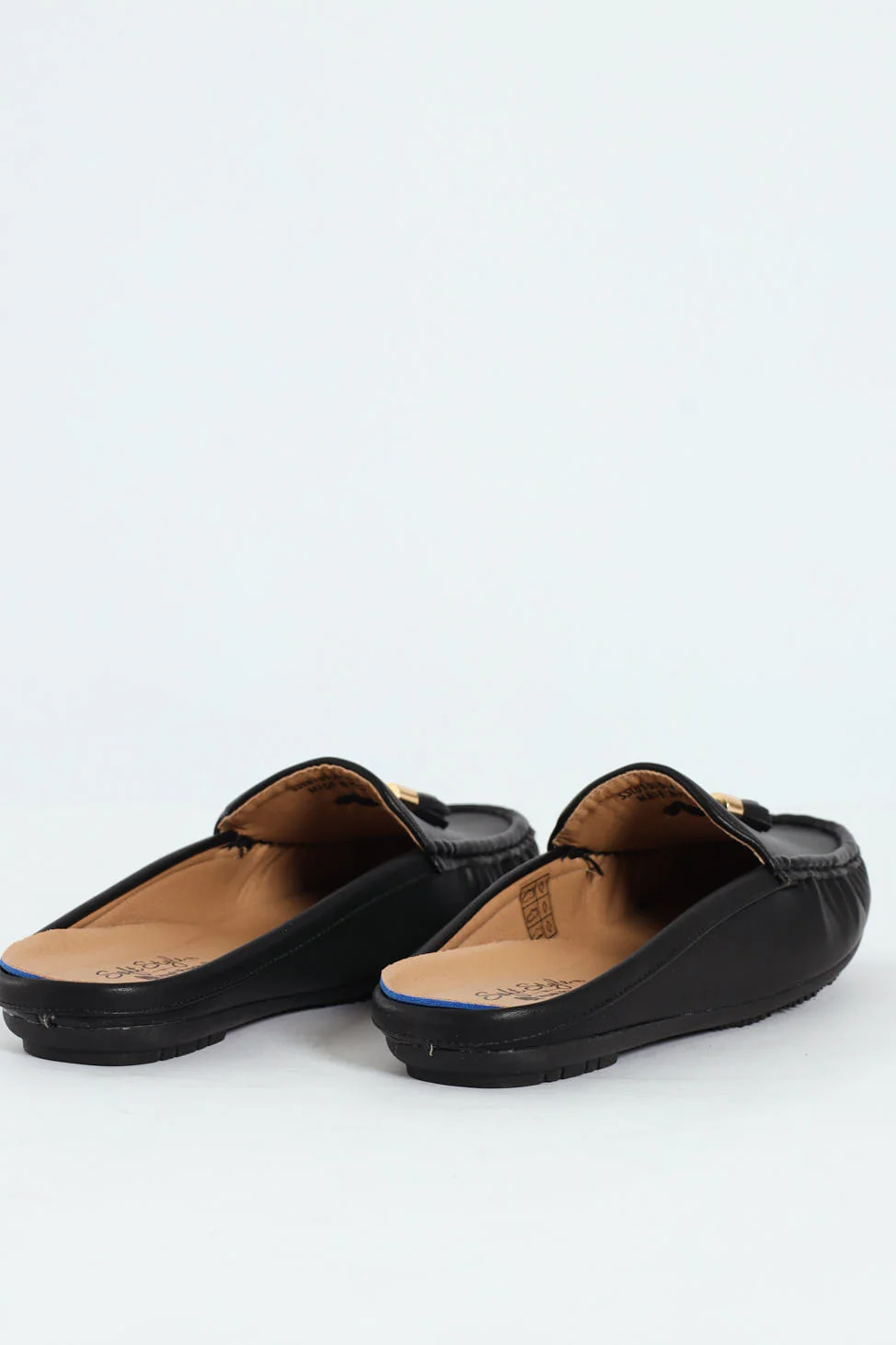 Kassandra Tassel Slip On Mule - Black - Image 3