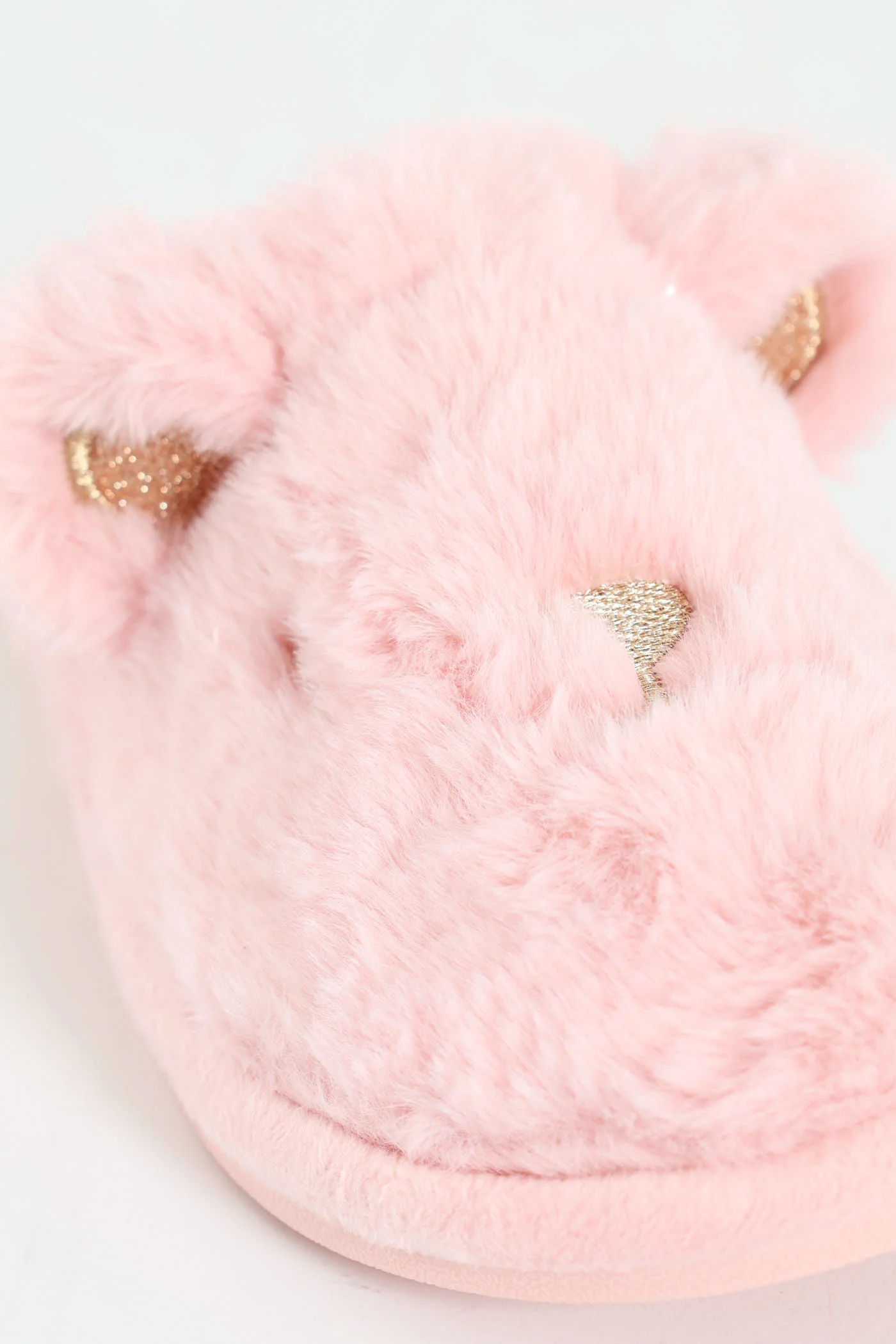 Kat Face Closed Toe Slipper - Pink - Image 3