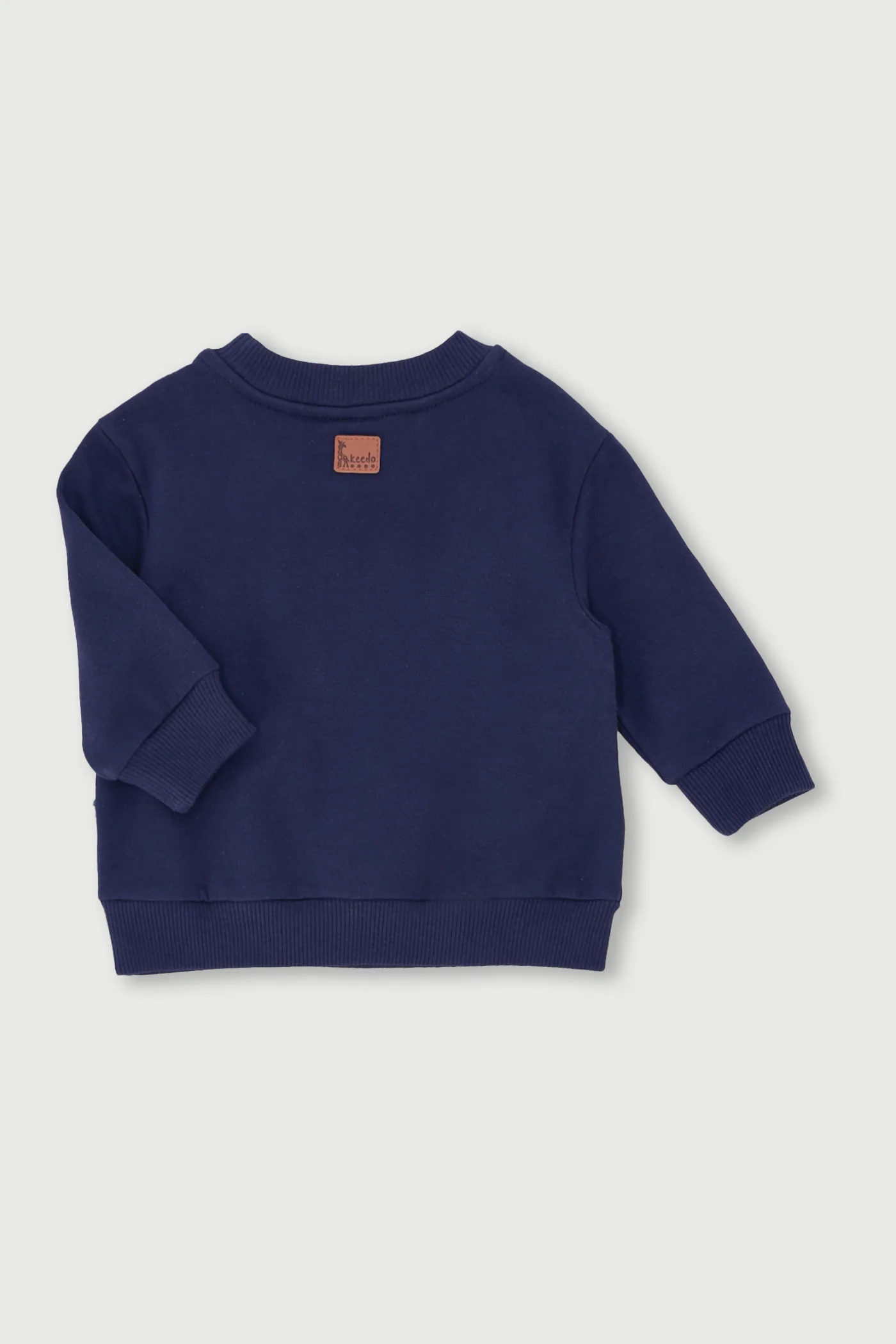 Keedo Baby Boys Core Fleece Sweater  - Navy - Image 2