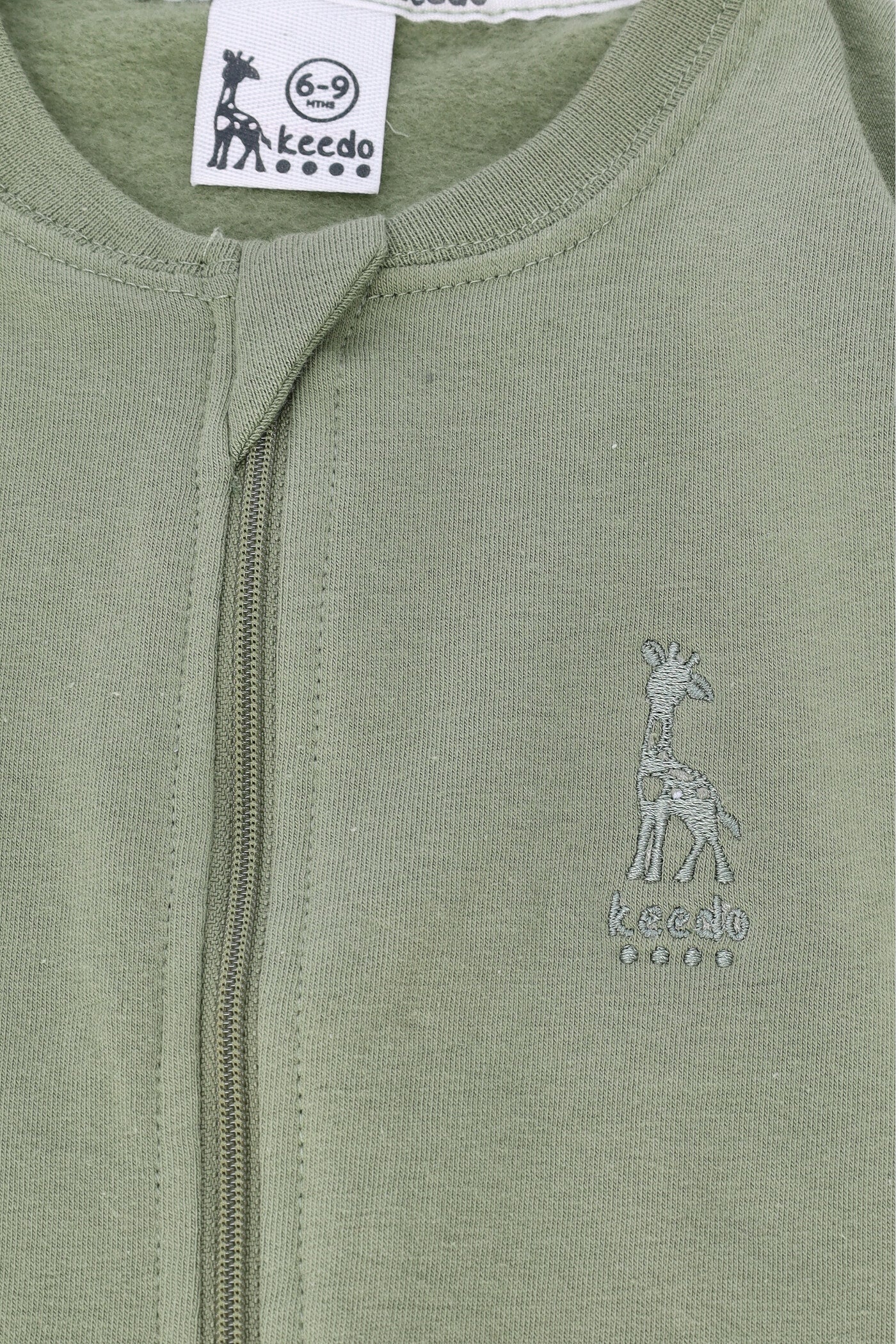Keedo Baby Bosys Core Fleece Sleepsuit - Fatigue - Image 3