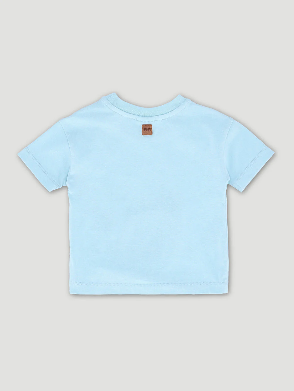 Keedo Baby Boys Camp Tee - Mid Blue - Image 2
