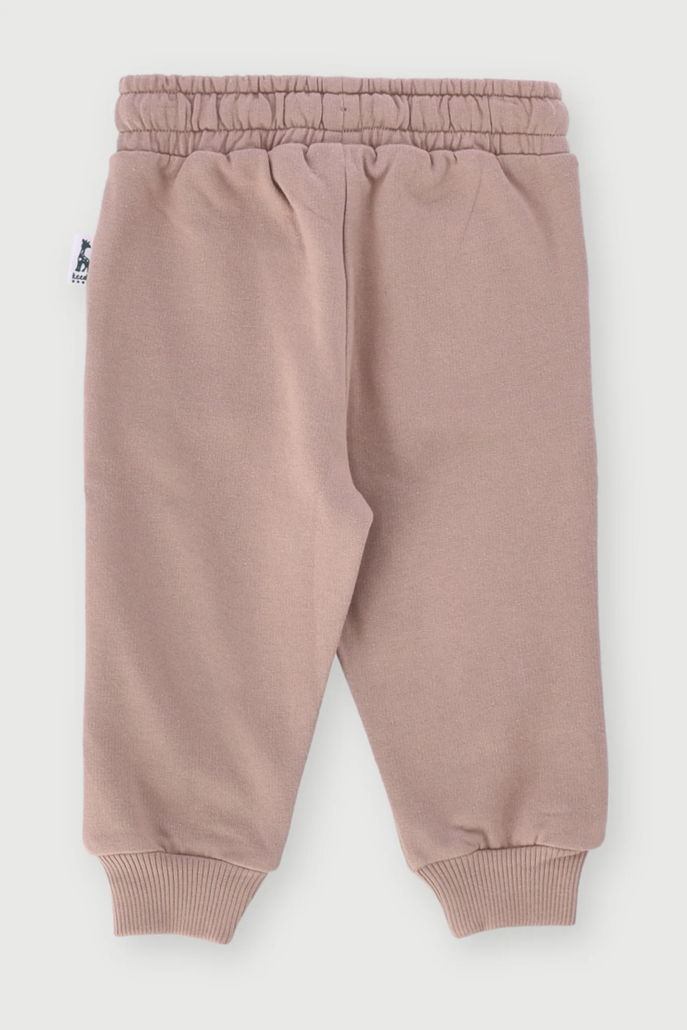 Keedo Baby Boys Core Fleece Jogger - Taupe - Image 2
