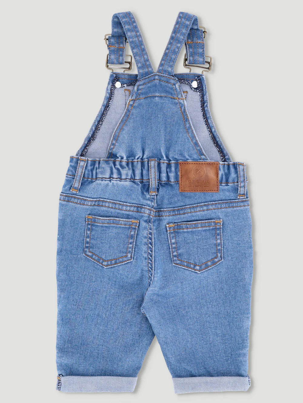 Keedo Baby Boys Dungaree - Denim - Image 2