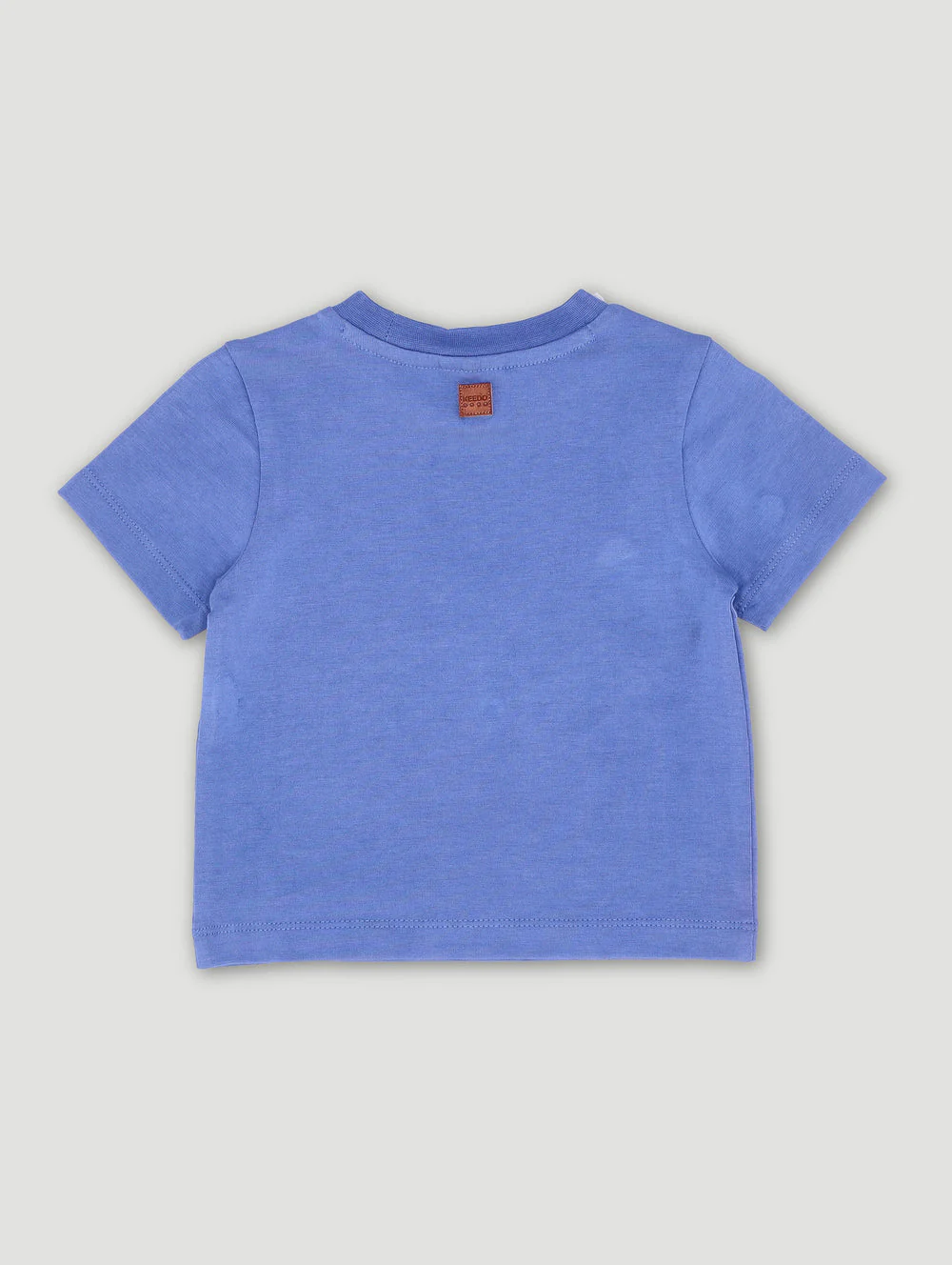 Baby Boys Embroidered Ultramarine Tee - Image 2