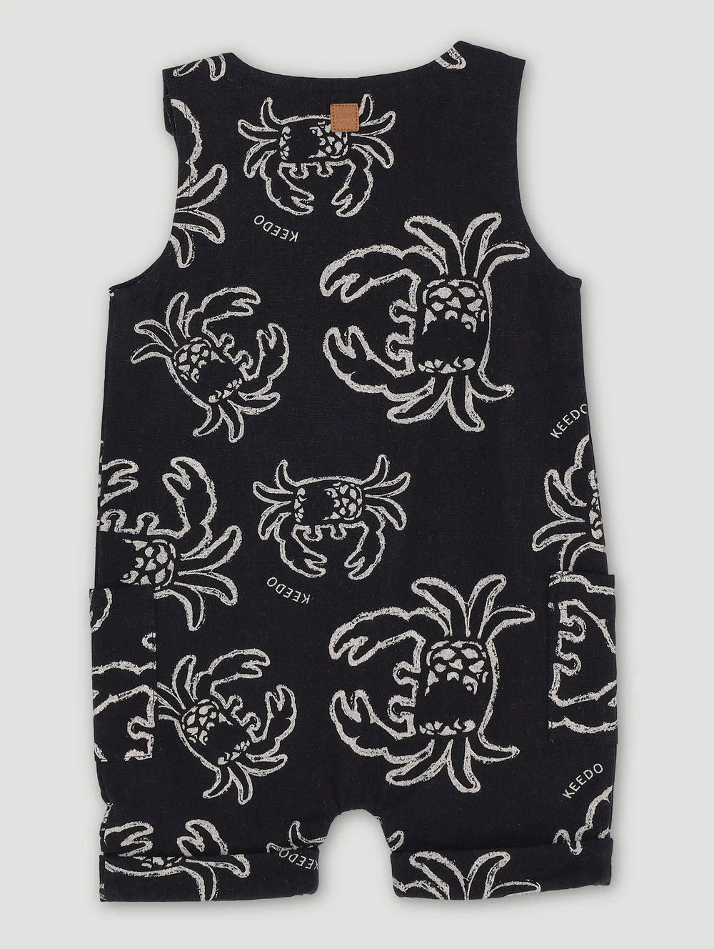 Keedo Baby Boys Seaside Romper - Black - Image 2