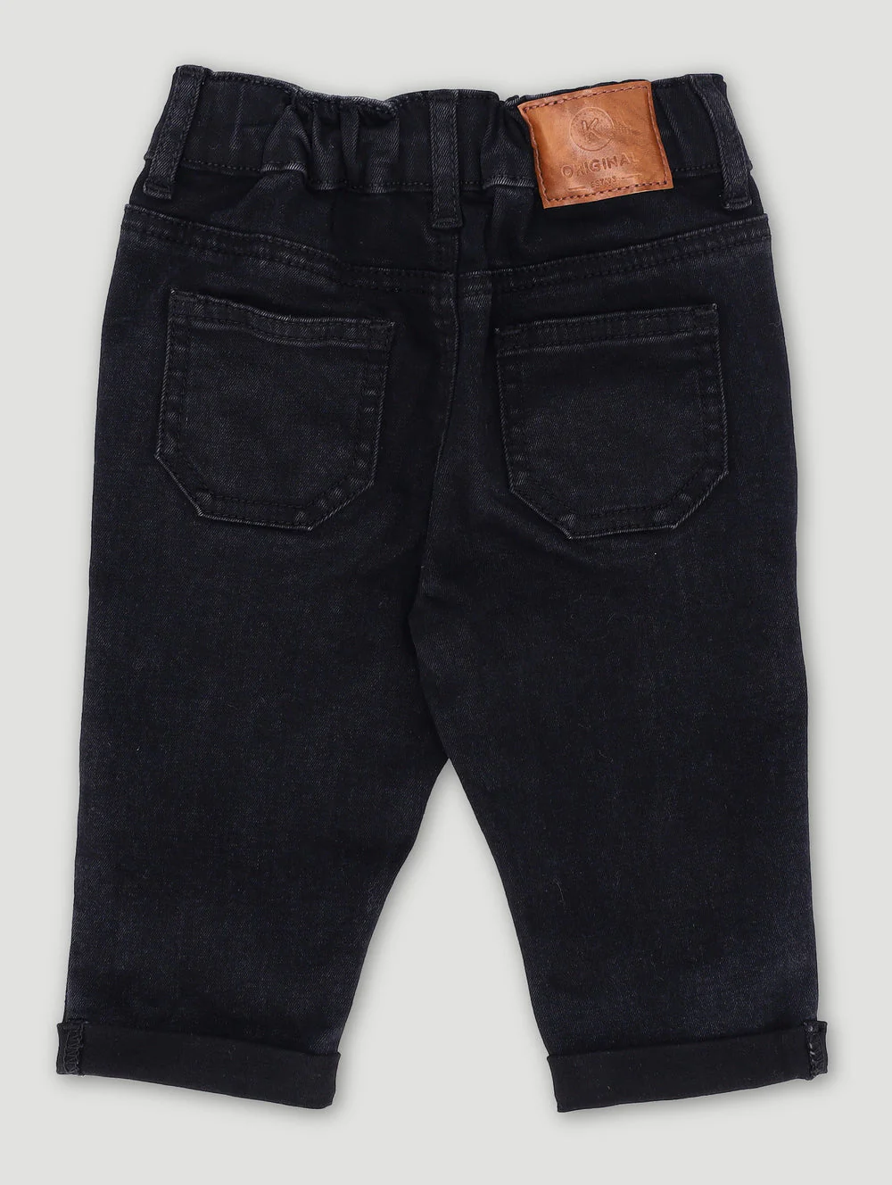 Keedo Baby Boys Straight Fit Jean - Dark Denim - Image 2