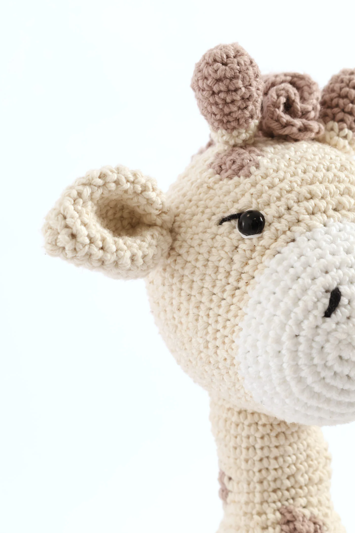 Keedo Baby Crochet Giraffe Icon Toy - Beige - Image 5