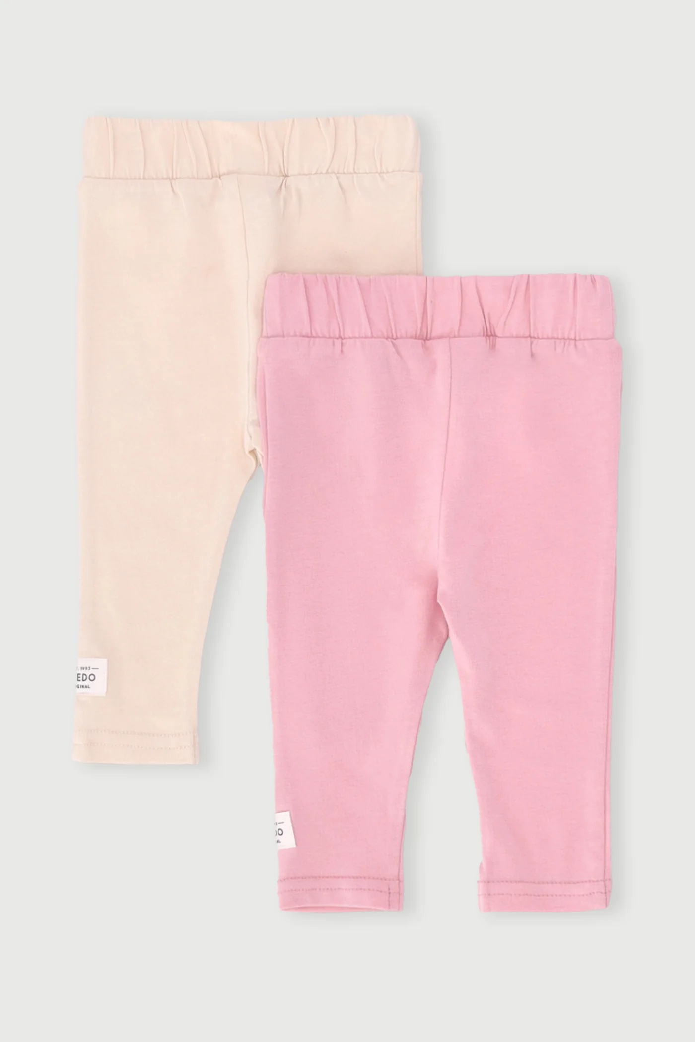 Keedo Baby Girls 2 Pack Floral Legging - Pink - Image 2