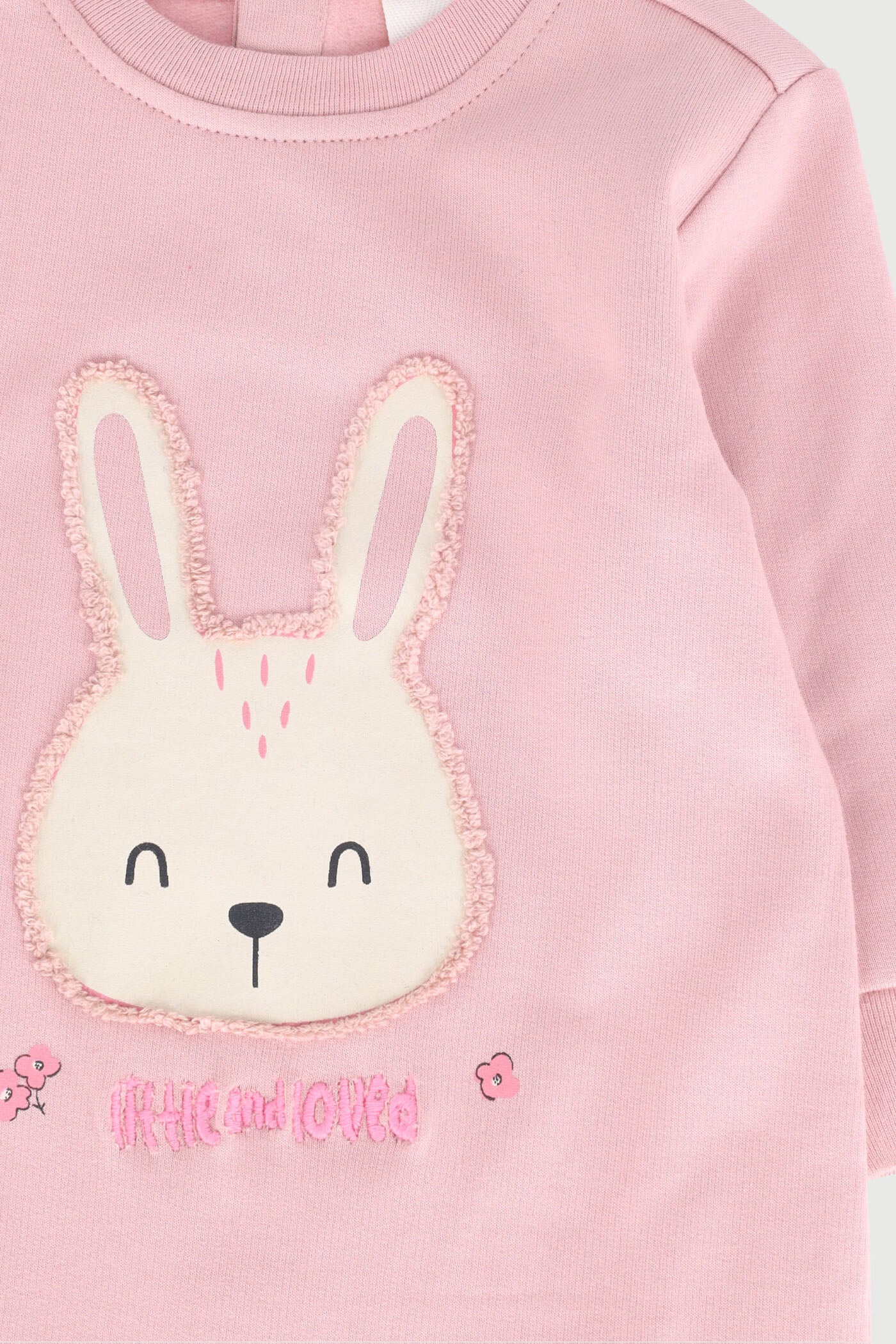Keedo Baby Girls 3D Applique Print Zippy Grow - Pink - Image 2