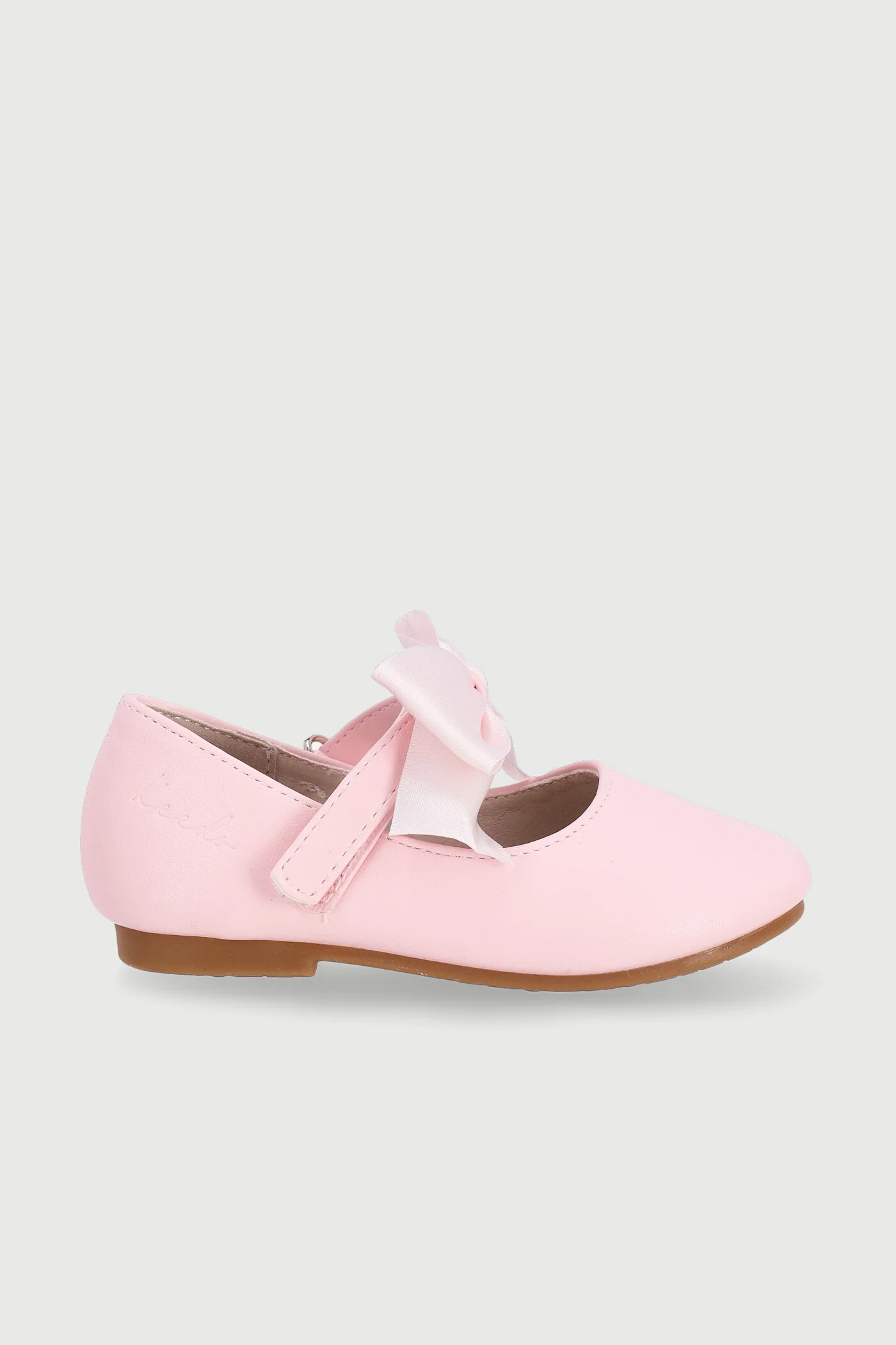 Keedo Girls Bow Pump - Pink - Image 2