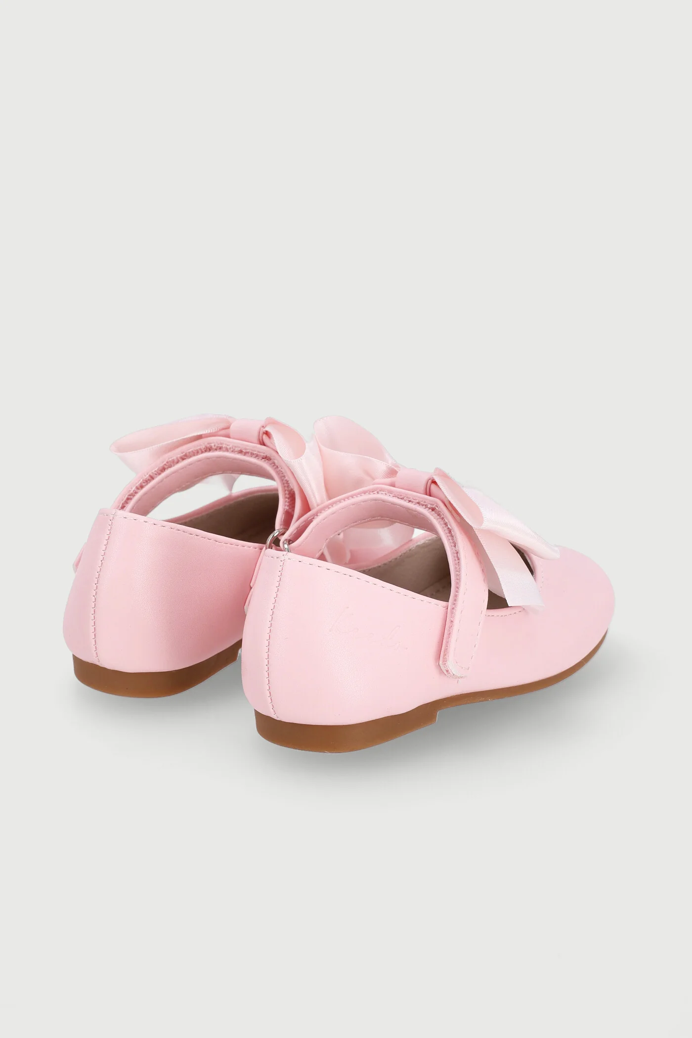 Keedo Girls Bow Pump - Pink - Image 3