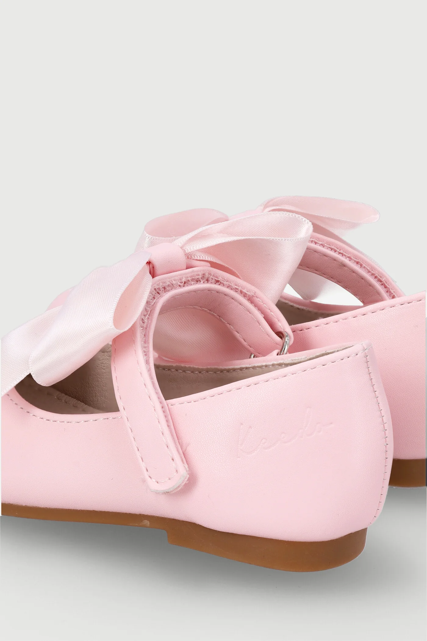 Keedo Girls Bow Pump - Pink - Image 5
