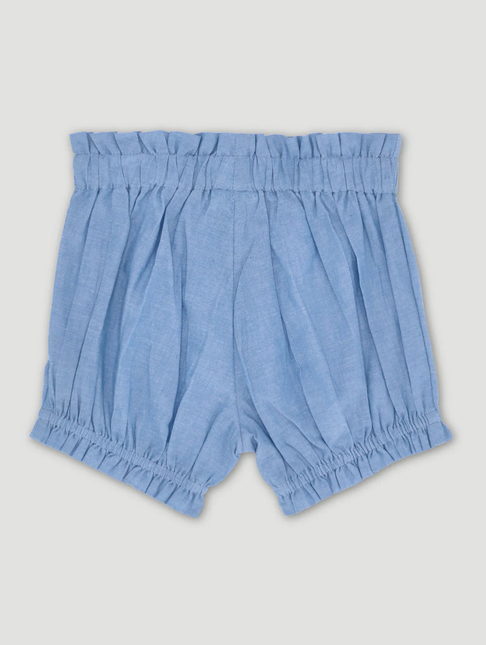Keedo Baby Girls Bubble Denim Short - Denim - Image 2