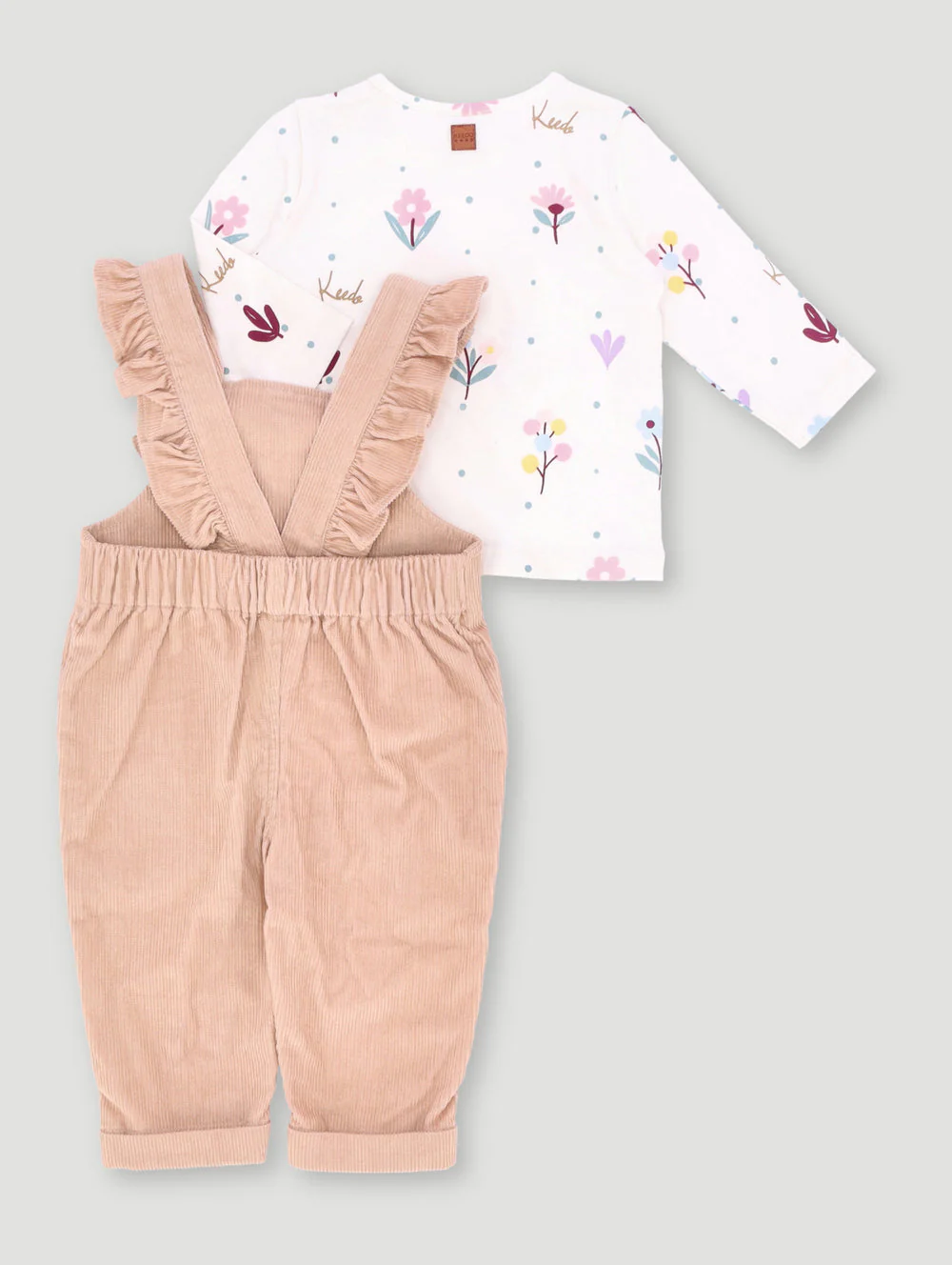Baby Girls Corduroy Dungi - Image 2