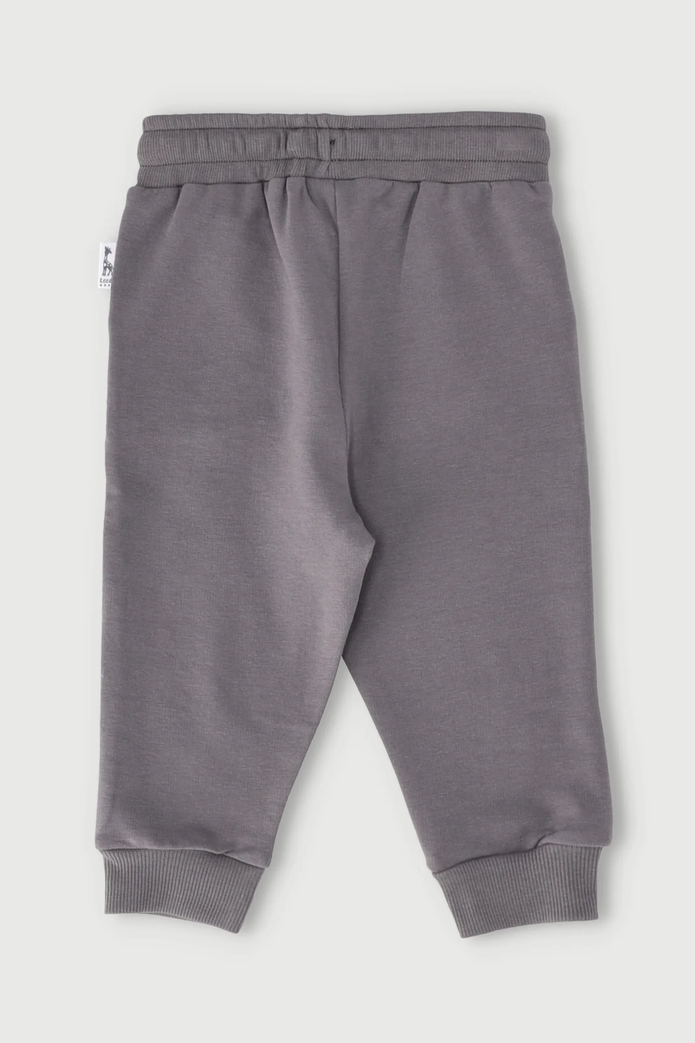 Keedo Baby Girls Fashion Jogger - Charcoal - Image 2