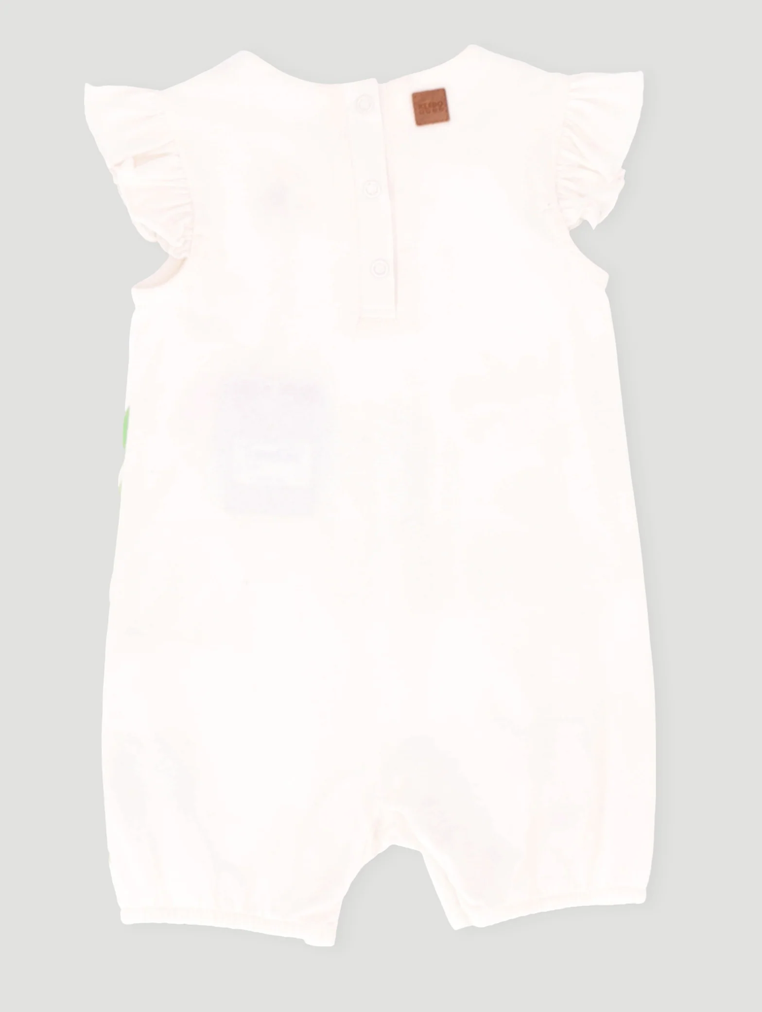 Keedo Baby Girls Jungle Ellie Romper - Cream - Image 2