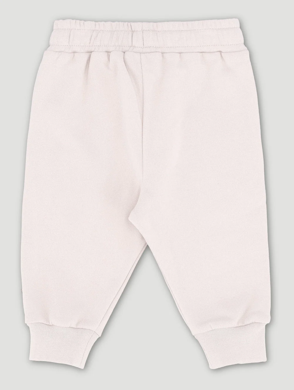 Baby Girls Beige Logo Jogger - Image 2
