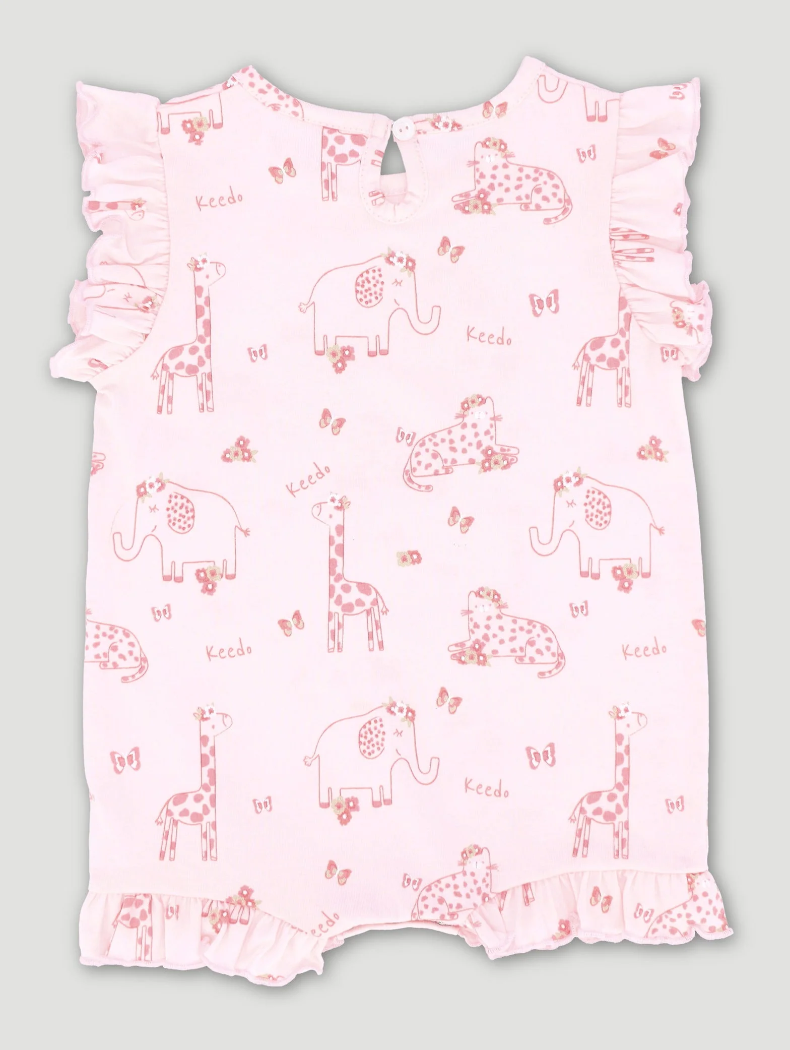 Keedo Baby Girls Printed Kitty Little Keedo Bloomer - Pink - Image 2