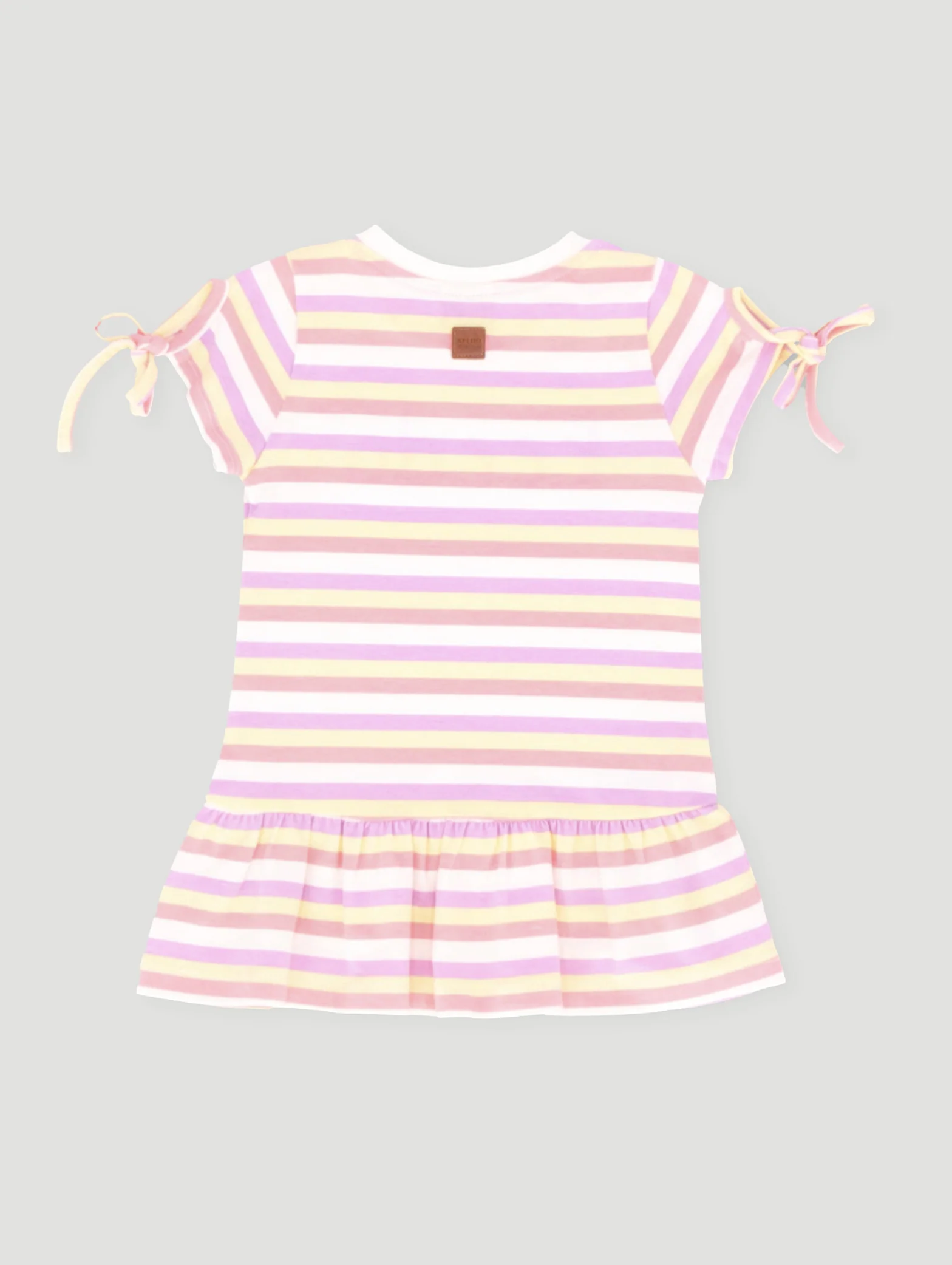 Keedo Baby Girls Stripe Dress - Multi - Image 2