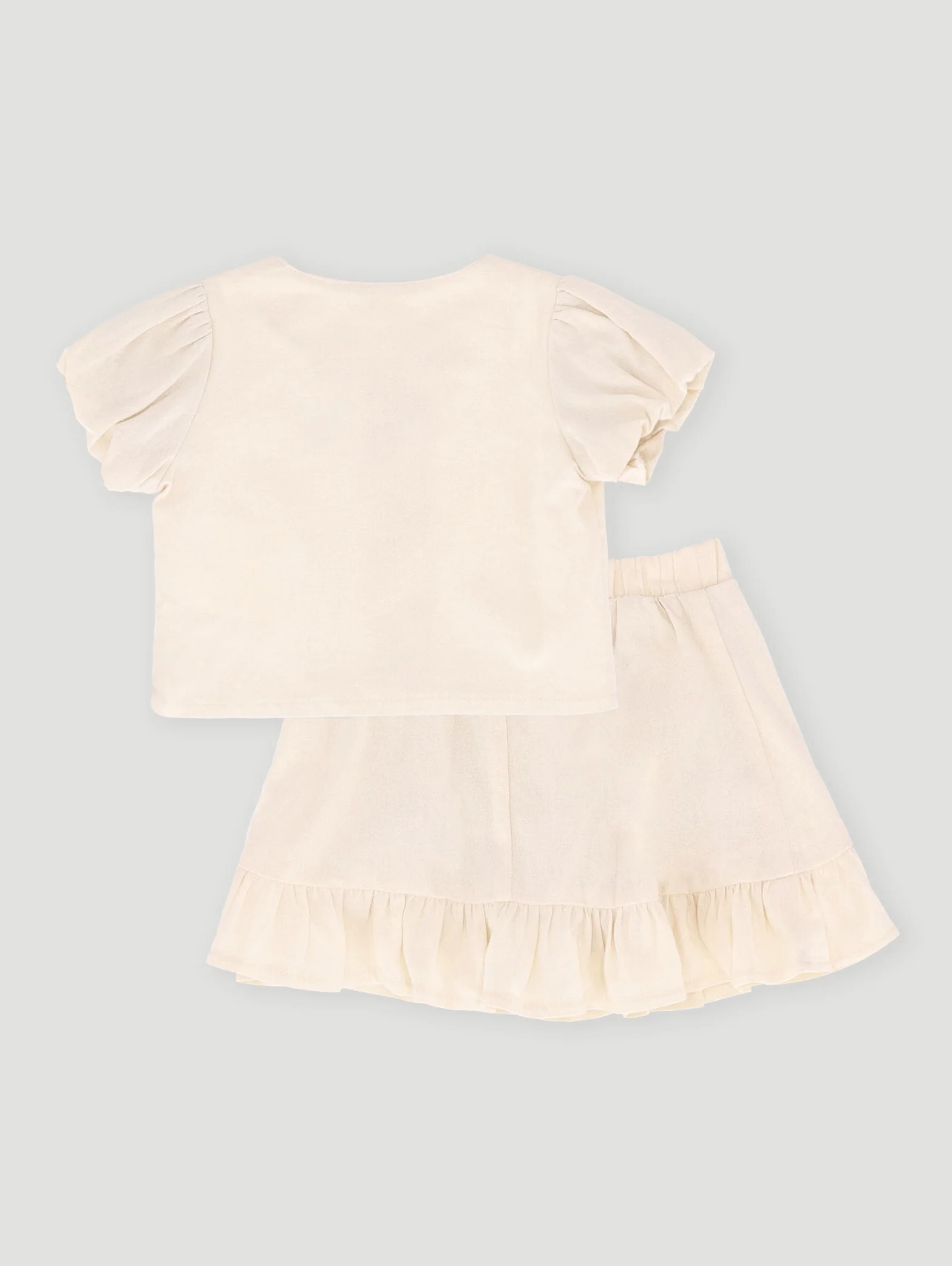 Keedo Baby Girls Top & Skirt Set - Multi - Image 2