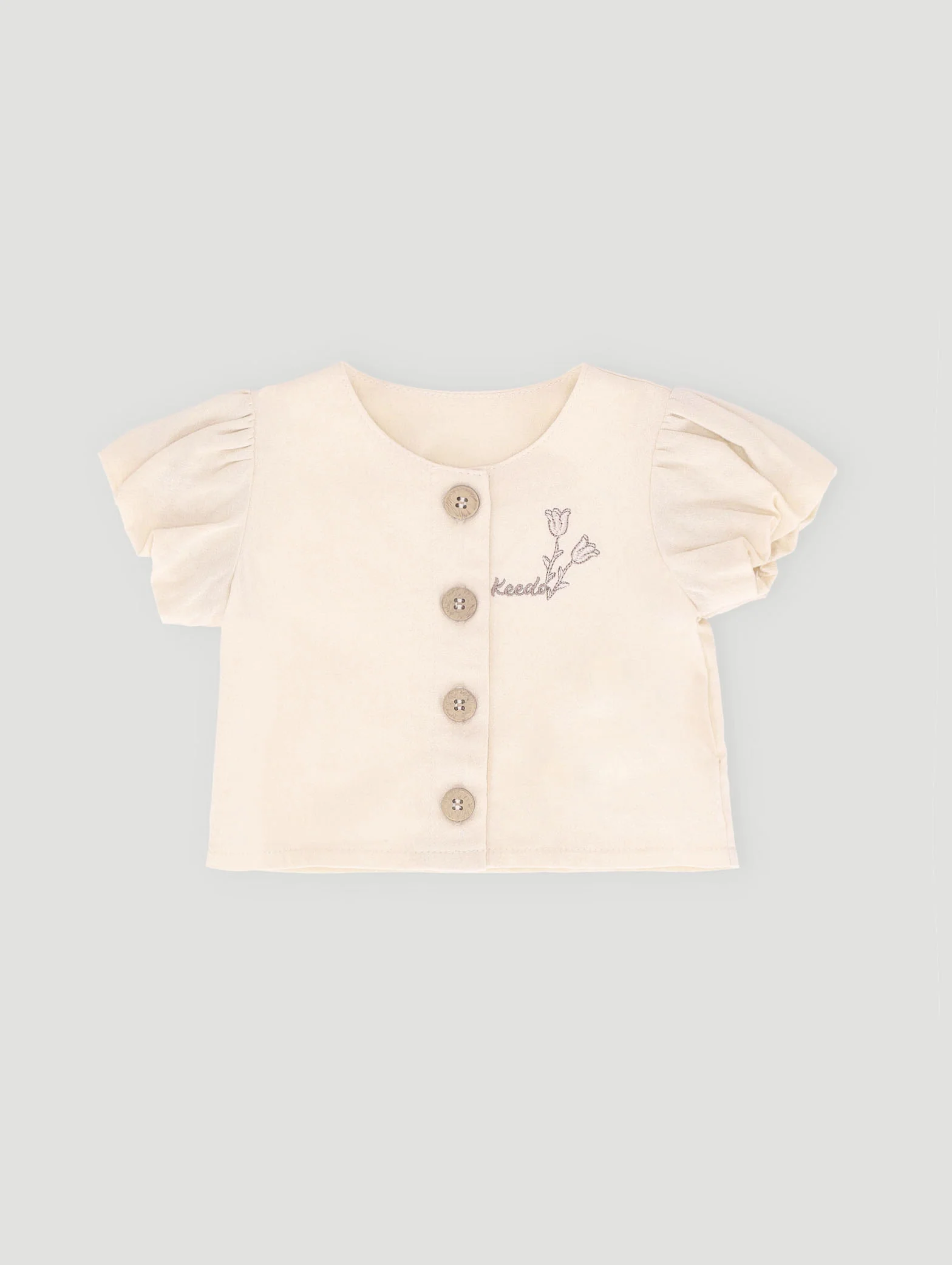 Keedo Baby Girls Top & Skirt Set - Multi - Image 3