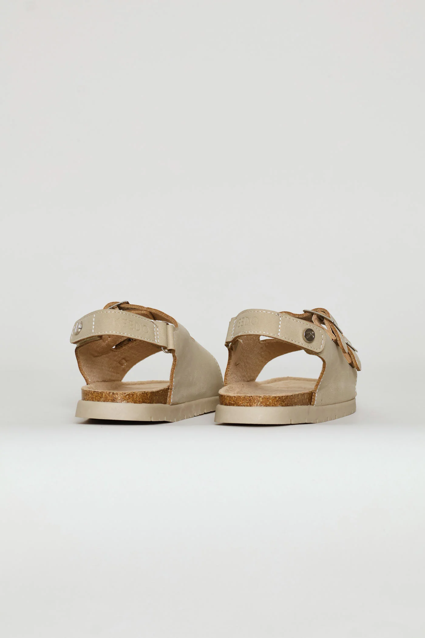 Keedo Boys Classic Health Sandal - Ecru - Image 3