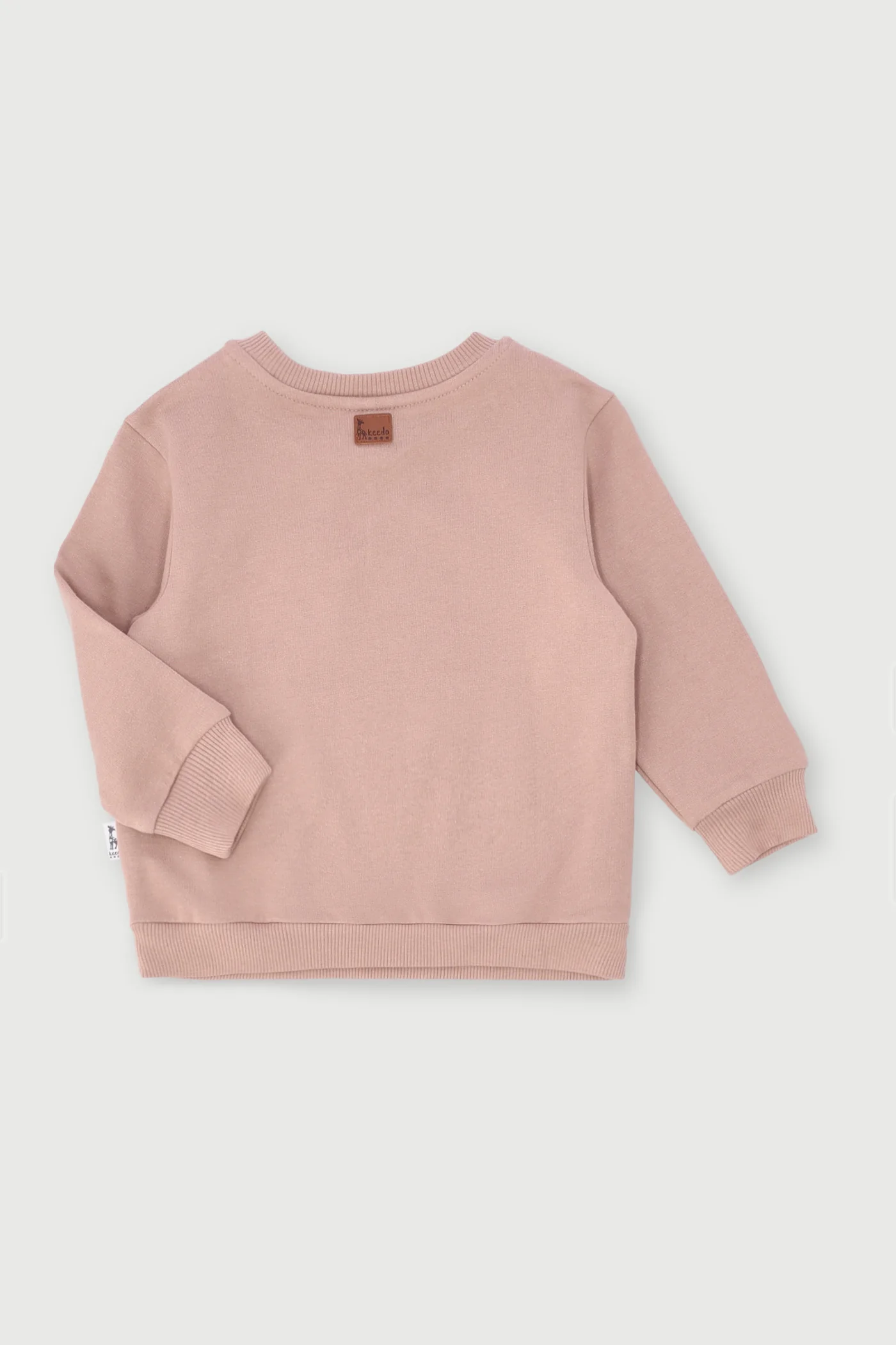 Keedo Boys Core Fleece Sweater - Taupe - Image 2