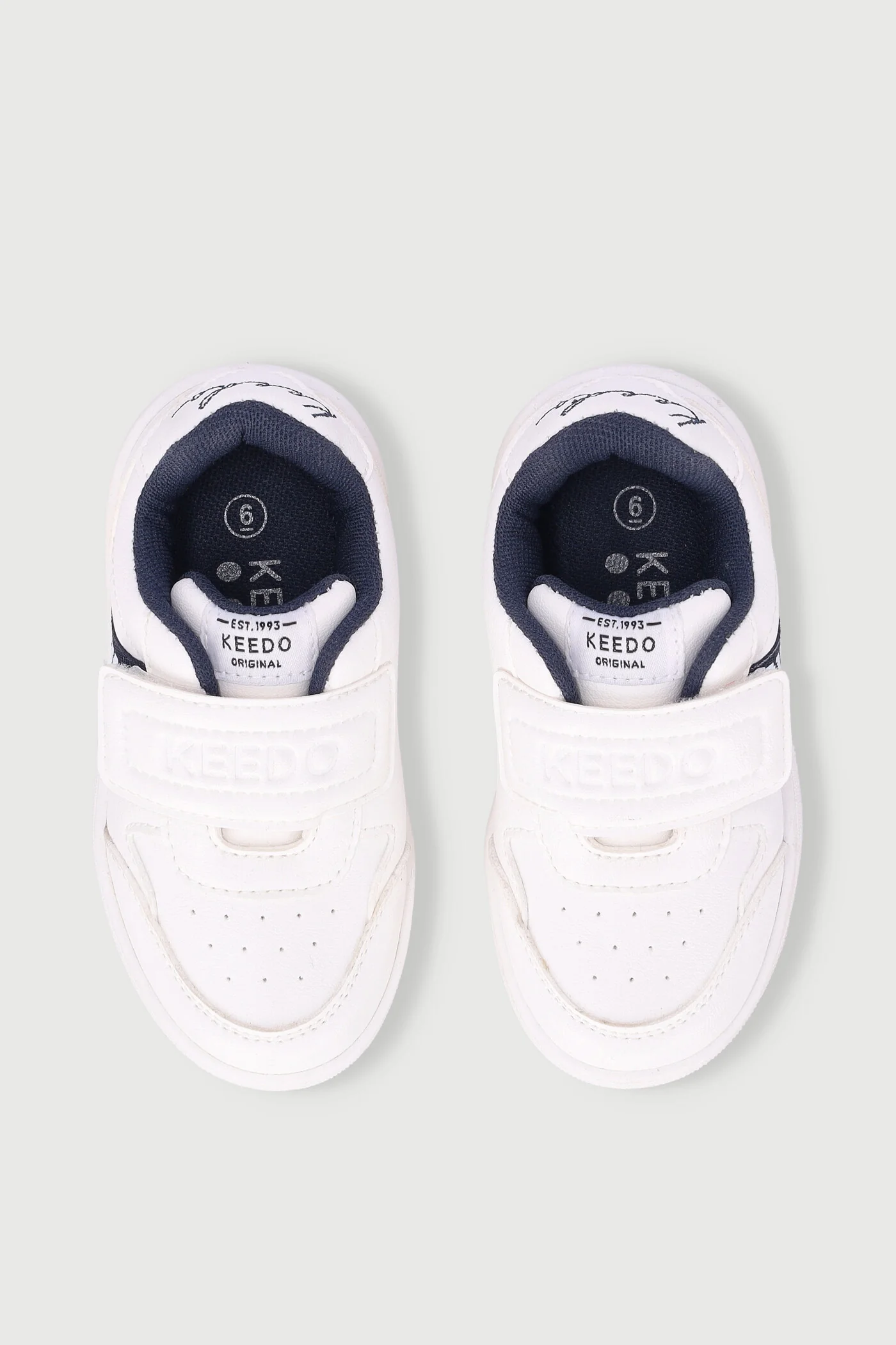 Keedo Boys Court Sneaker - White - Image 5