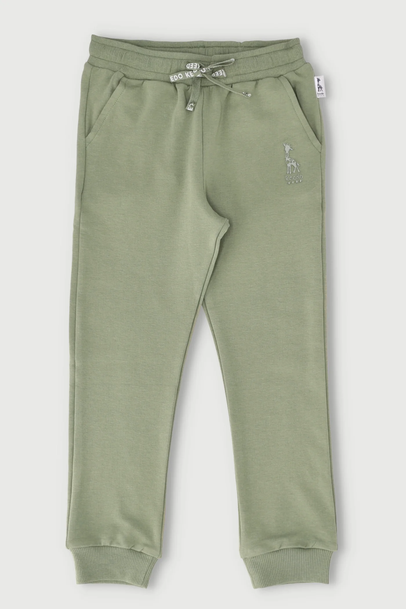 Keedo Boys Fashion Jogger - Olive - Image 2