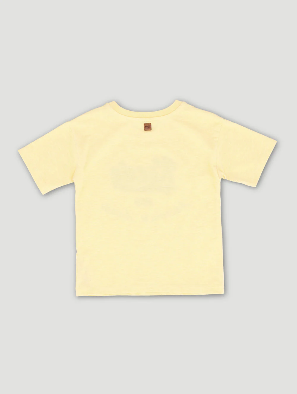 Keedo Boys Flock Logo Tee - Yellow - Image 2